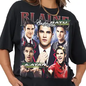 Blaine Anderson Inspired Graphic T-Shirt Unisex Glee Tribute Tee