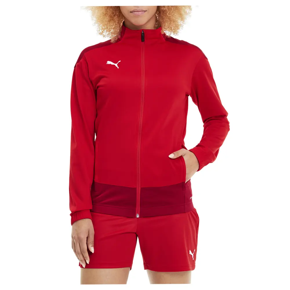 PUMA Womens Team Goal 23 Jacket Athletic Outerwear Casual - Red