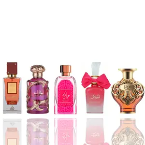 Ana Abiyedh Scarlet + BINT HOORAN ROSE PASSION + Habik + Hayaati Exotic + Jawhara -- 5 PIECE BUNDLE