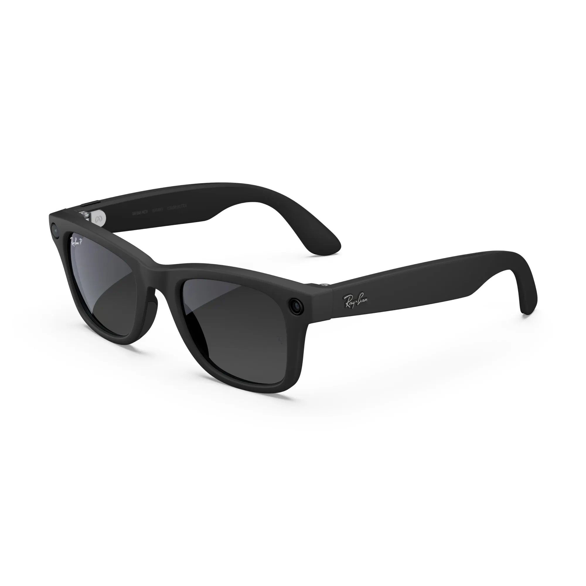 Ray-Ban Meta Wayfarer (Gen 2) Large Matte Black Polar Gradient Graphite Lenses Ray-Ban Meta Wayfarer (Gen 2) Large Matte Black Polar Gradient Graphite Lenses