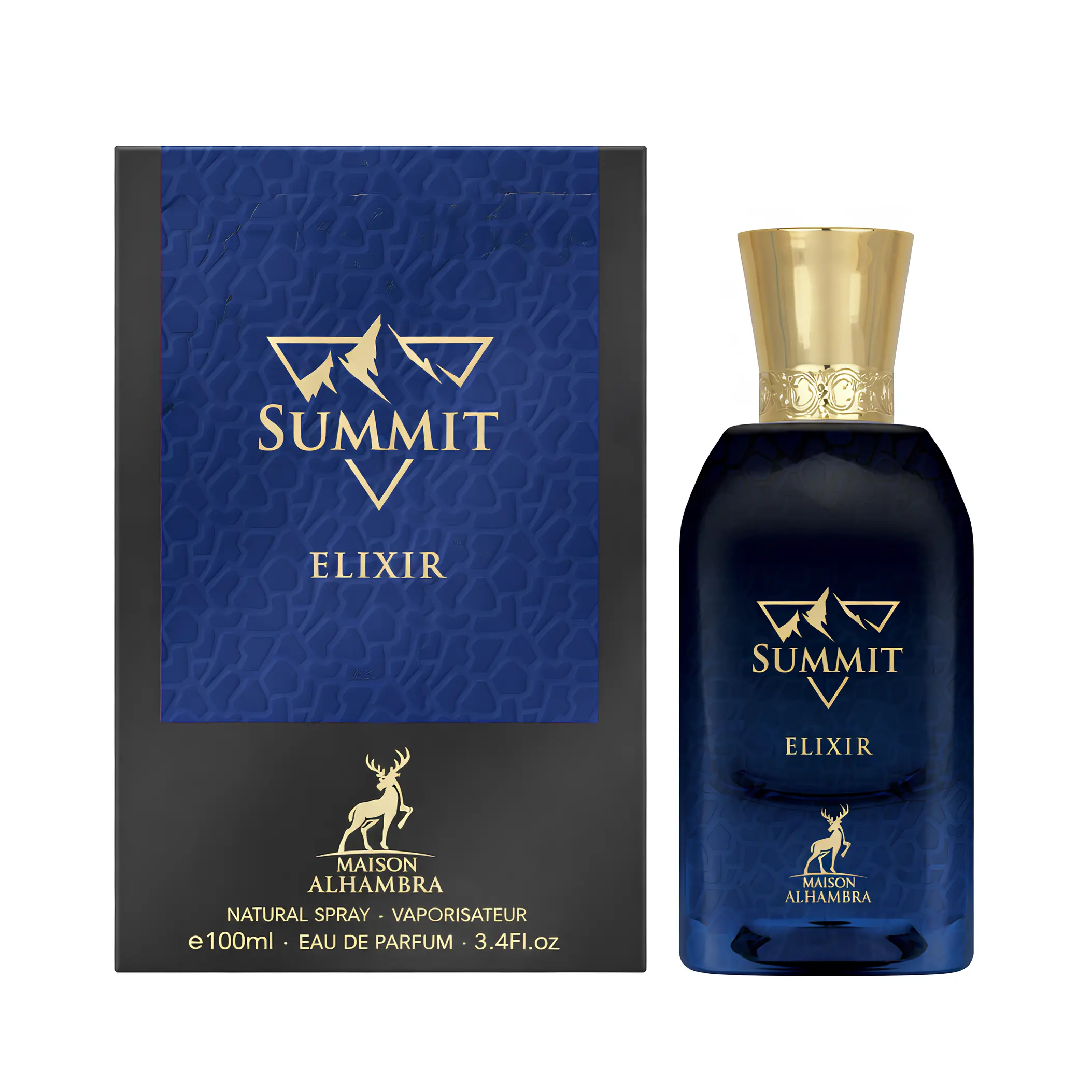 Maison Alhambra Summit Elixir for Unisex Eau de Parfum Spray, 3.4 Ounce