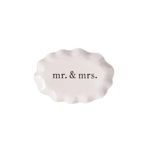 Mr. & Mrs. Melamine Platter