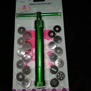 metal clay extruder