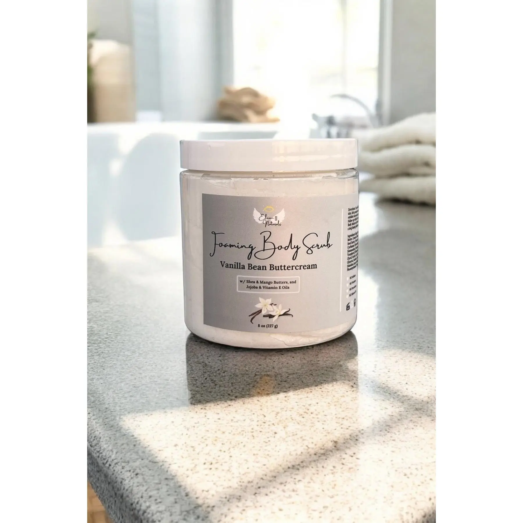 Vanilla Bean Buttercream Foaming Body Scrub