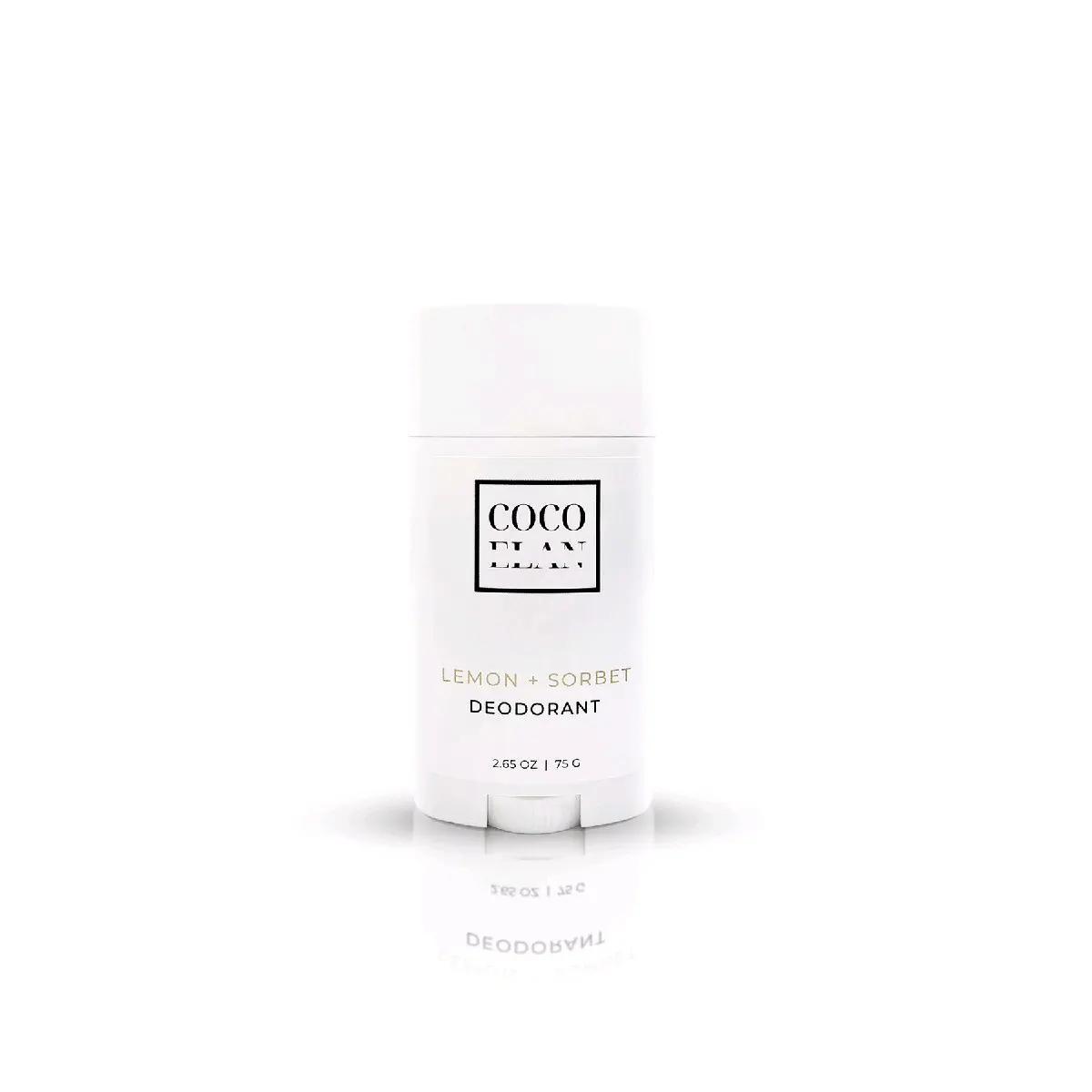 COCO ELAN Lemon + Sorbet Deodorant, Aluminum-Free, Whole Body, Black-Owned, Woman-Owned Business Body Care Coconut