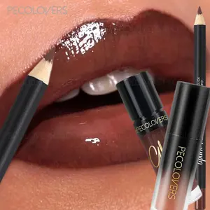 3pcs/Set Makeup Set Plumping Hydrating Moisturizing Lip Gloss - Nude & Brown Mirror-Shine Glossy Liquid Lipstick& Lip Liner Lipstick Set Lip Tint Balm