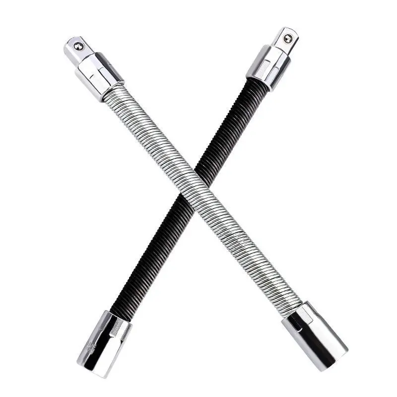 3-in-1 Electric Socket Wrench Set | Bendable Shaft, Extension Rod & Force Connector for Quick and Easy Repairs at Home, in the Garage, or the Office