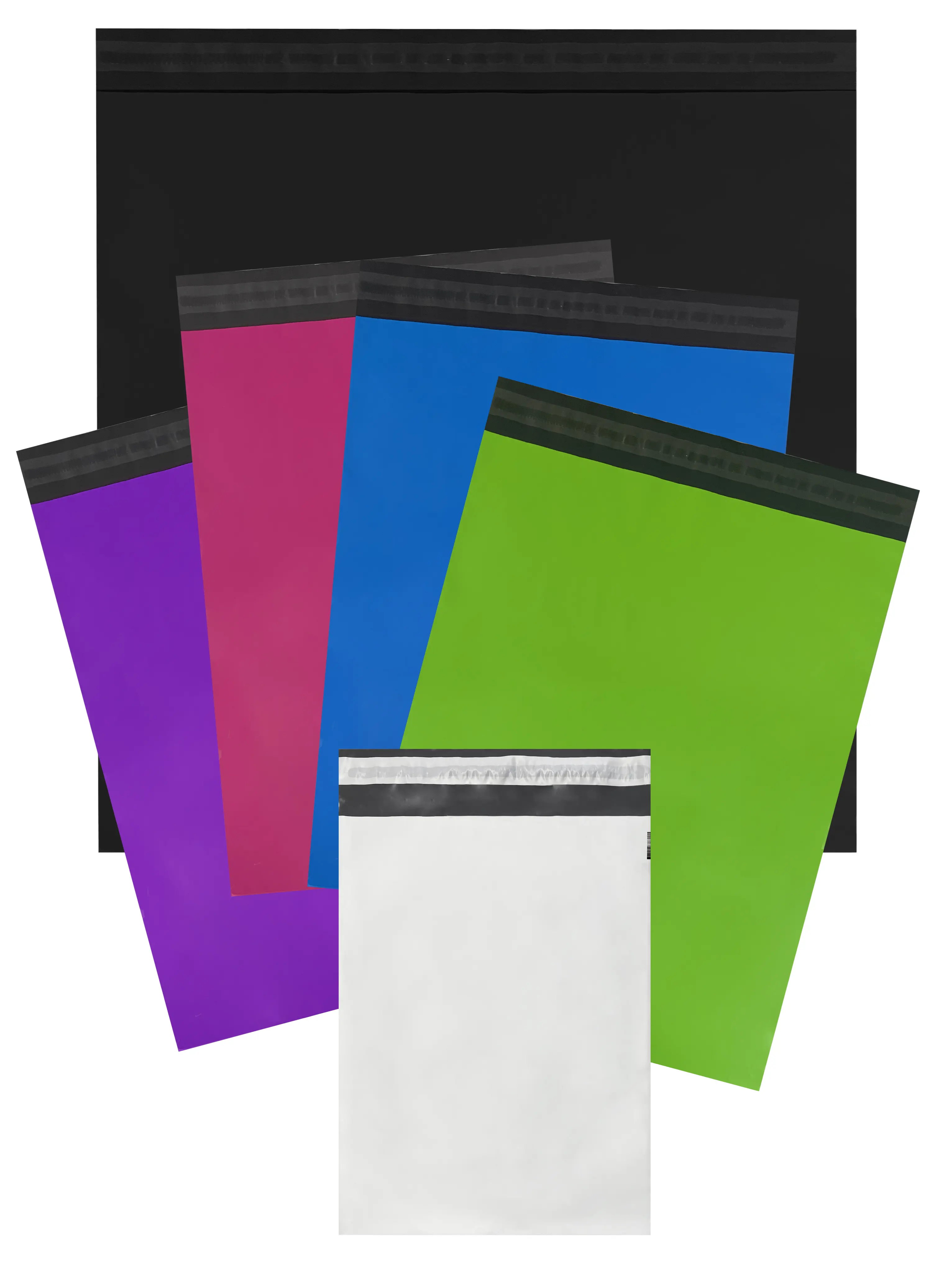 UOFFICE Colorful 6"x9" Poly Mailers, Durable Shipping Envelopes with Tear-Resistant, Waterproof, Self-Sealing Design for Standard Mailing Protection & Shipping Solution