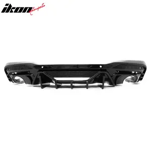 Rear Diffuser for Ford Mustang 2024-2026 Speed Style Gloss Black