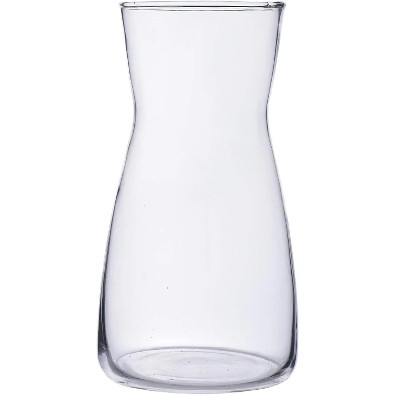 8 inch Clear Glass Flower Vases for Centerpiece Table Home Indoor Desk Decor,Ins Modern Boho Style Vase for Wedding Housewarming Gift
