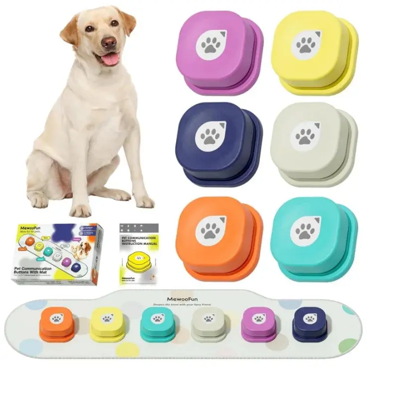 Voice Recording Button Toys for Pet Communication