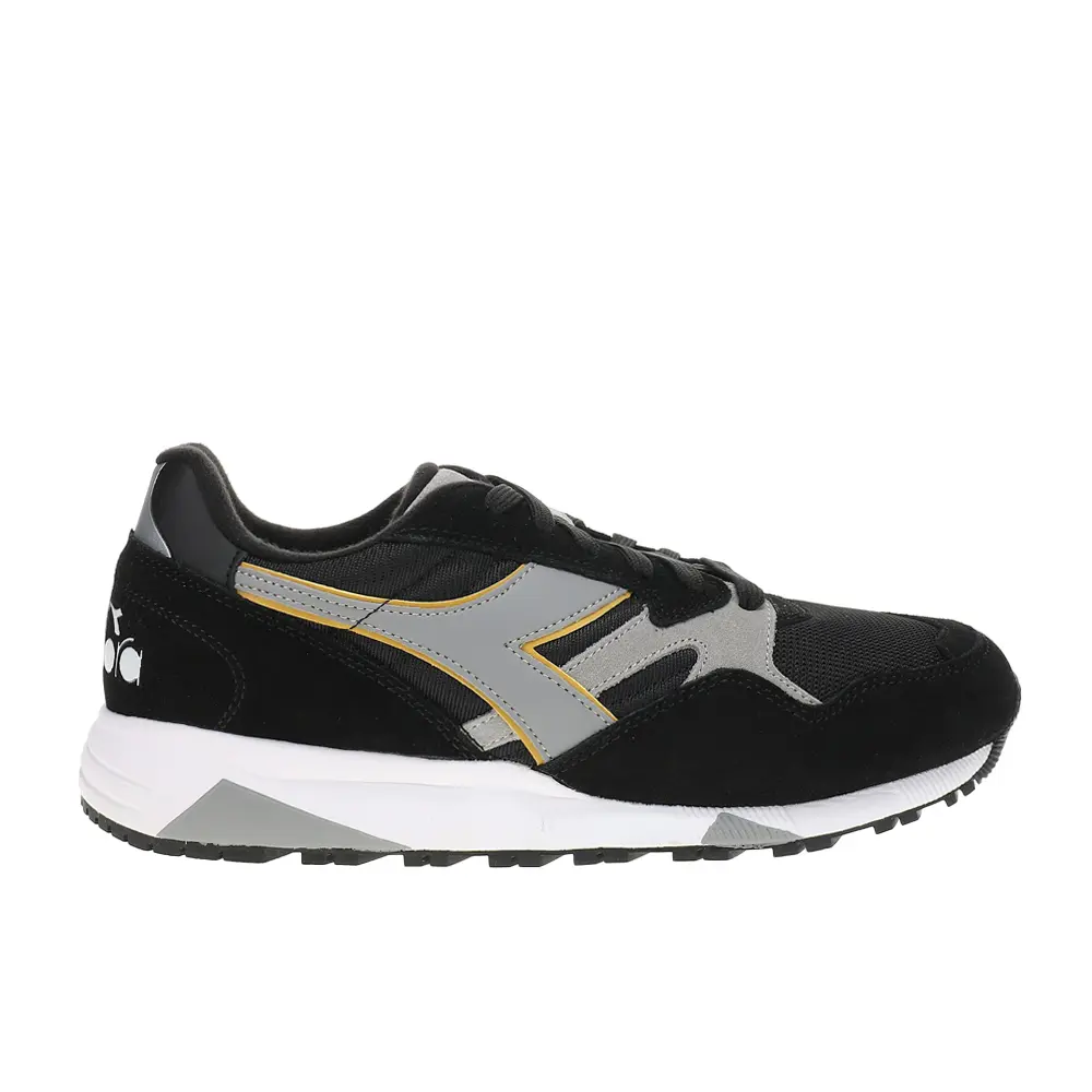 diadora Mens N902 Lace Up Sneakers Shoes Casual - Black
