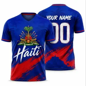 Haiti Soccer Jersey 2026 ''Custom Name'' Number,V2 Haiti National Team all Shirt, Custom Haiti 1804 Football Apparel, Unisex Sak Pase Supporter Tee, Citadelle Laferriere Blokecore Jersey, Haiti Soccer Fan Graphic Tee