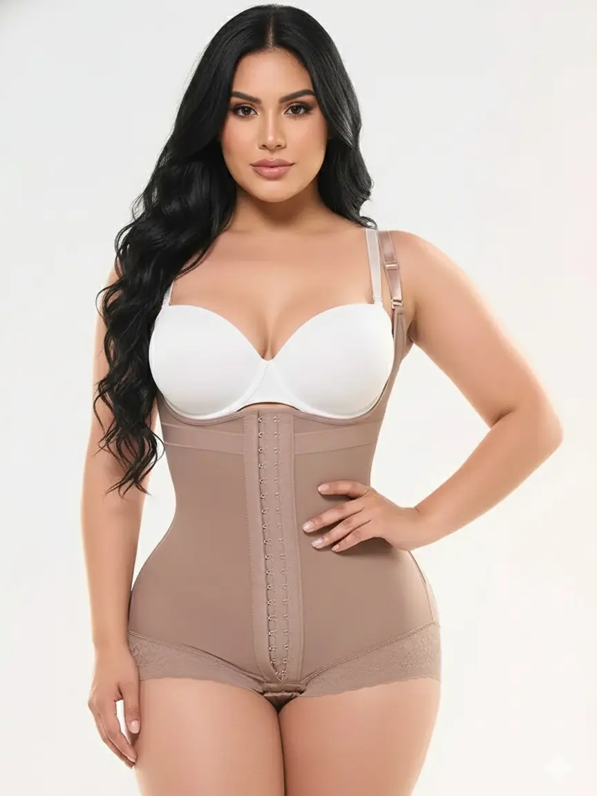 Faja Reductora Moldeadora Ultra D con 2 varillas laterales y 1 en la espalda Fit Shapewear
