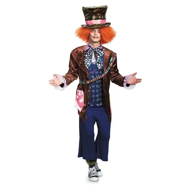 Adult Deluxe Mad Hatter Costume Adult Deluxe Mad Hatter Costume
