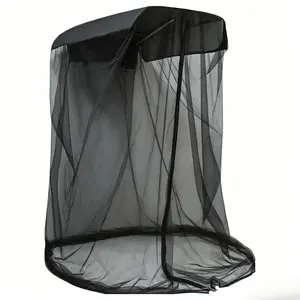 Outdoor Camping Swing Chair Mosquito Net with Zipper, Insect Protection, Portable Insect Proof Sunshade Net for Garden Patio Balcony, Breathable Mesh Design, Easy to Install, Ideal for Fishing & Outdoor Enthusiasts