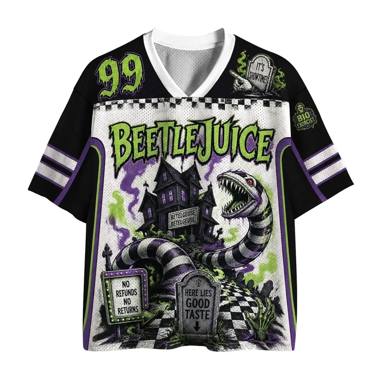 Beetlejuice Movie Jersey Shirts UUV