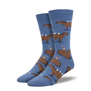 Capybara Crew Socks
