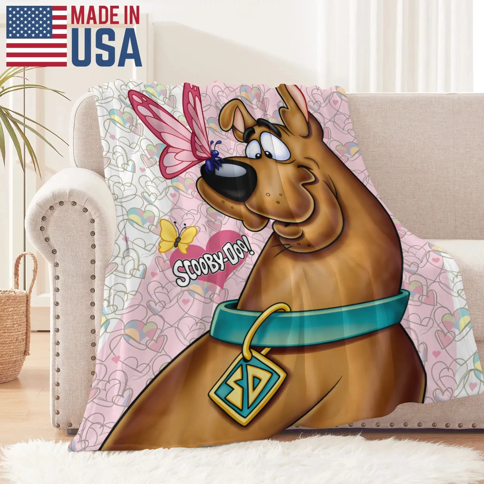 scooby doo blanket - TikTok Shop