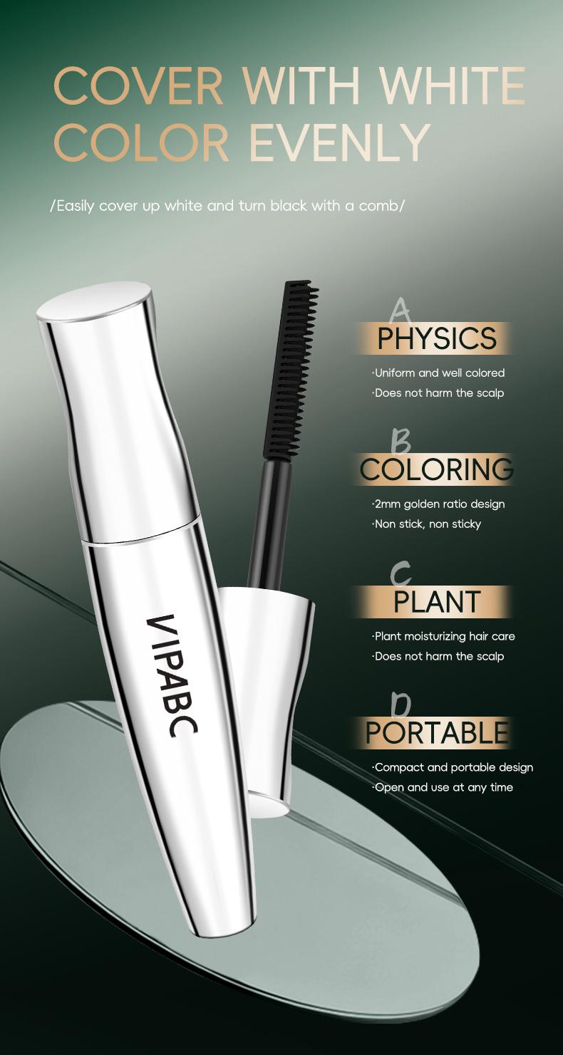 VIPABC Hair Root Touch-Up Pen – Easy Gray Coverage & Hairline Filler for Natural Look