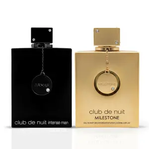 Club De Nuit Intense Man & Milestone Eau de Parfum Spray 200ML (6.8 OZ) By Armaf (Bundle) Club De Nuit Intense Man & Milestone Eau de Parfum Spray 200ML (6.8 OZ) By Armaf (Bundle)