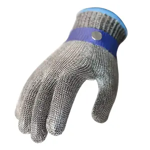1pc of stainless steel gloves, metal mesh gloves for slaughter, repair, carpentry, kitchen safety, and food preparation, Protective Work Gloves, holiday gift