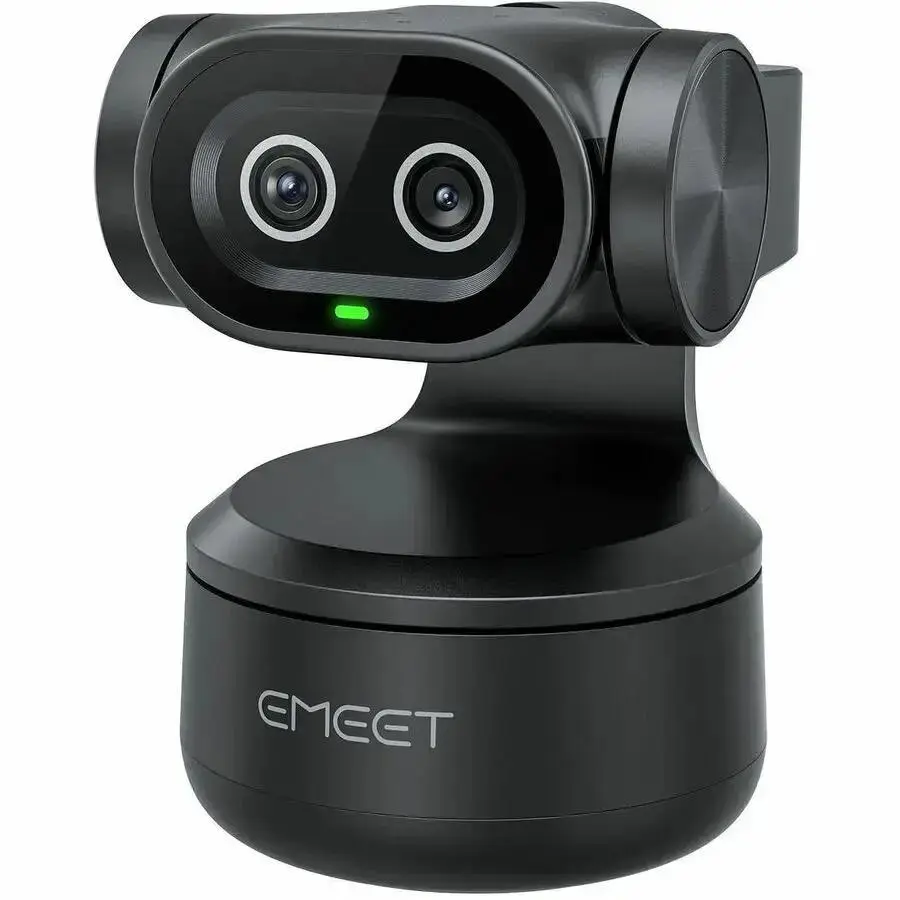EMEET Pixy Dual-Lens 4K PTZ Webcam with Gesture Control and Auto Tracking