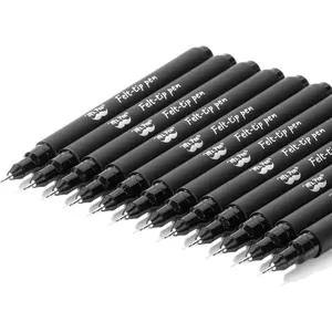 Drawing Pens for Artists 0.1mm 12 Pack Black Artist Pens Micro Pens for Drawing Bible Journaling Pen Fine Point