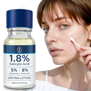 AOAO Salicylic Acid Acne Serum, Acne Spot Treatment,Pimple & Body Acne Treatment,Visibly Shrinks Pimples in 24 Hours & Helps Fade Acne Marks in 7 Days,With 1.8% Encapsulated Salicylic Acid, 5% Niacinamide & 20% ZINCOXIDE