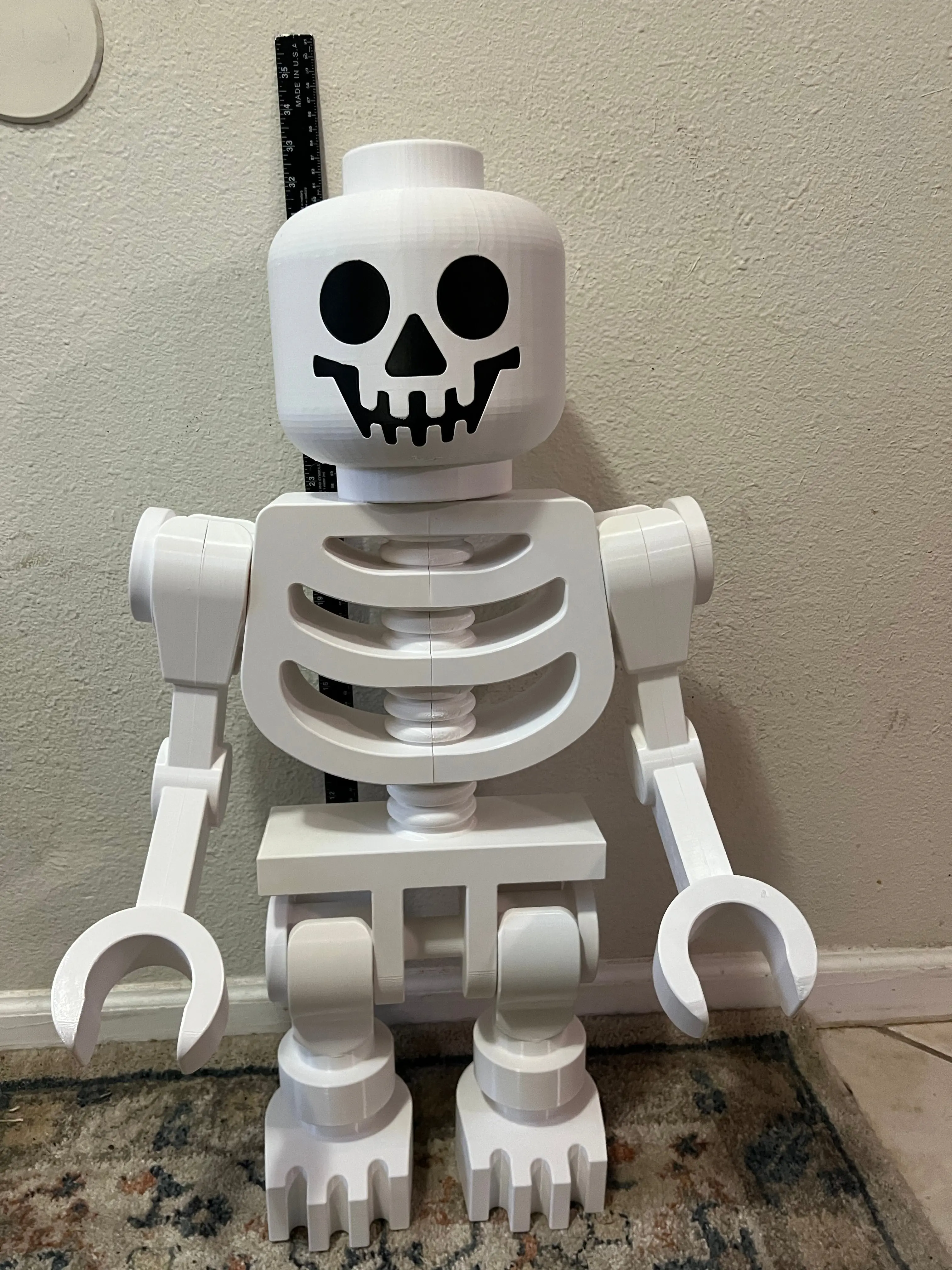 8" Brick skeletons