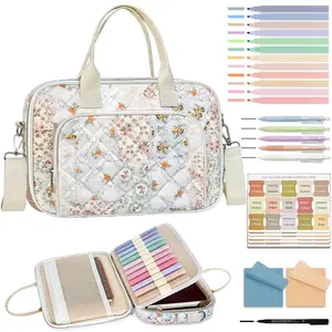 Bible Cover Case for Women with Study Supplies, Bible Bag with Journaling Kit, Accessories Christian Gifts for Women Men Girls Boys