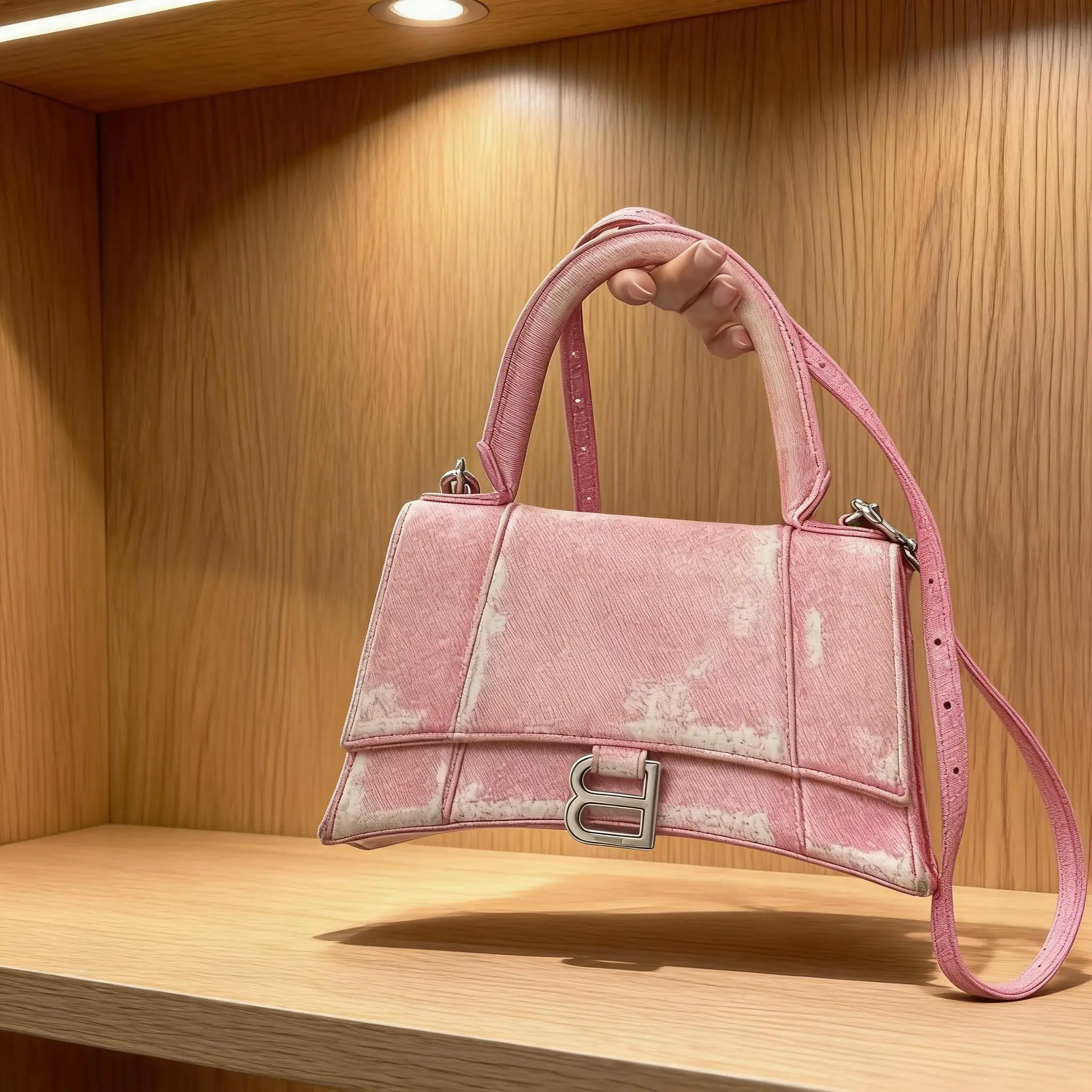 Pre-owned Balenciaga Canvas Shoulder Bag C0721795918
