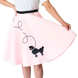 Hip Hop 50's Shop 1950s Hand made Adult Poodle Skirt Costume for Women  Womenswear  halloween couple costumes kids costume