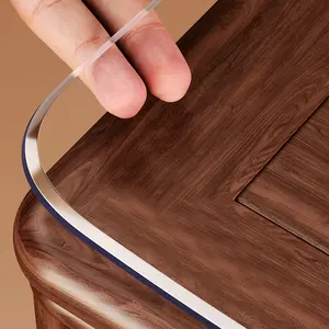 2.0mm Heavy-Duty Clear PVC Table Protector for Dining Room, Kitchen, Office - Waterproof, Oil-Resistant, Heat-Resistant, Tear-Resistant, High Strength, Long-Lasting