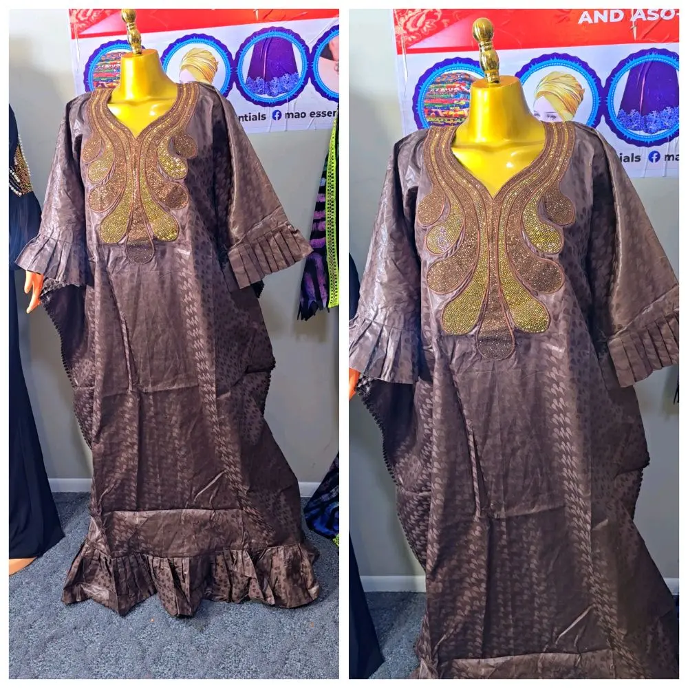 Women's Traditional African Boubou Gown Dresses, Casual Elegance Womenswear