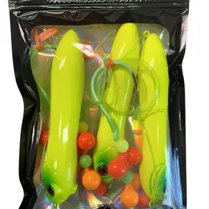 10/0 Hooks with 5 Inch Spooks and 80lbs Leader Line.