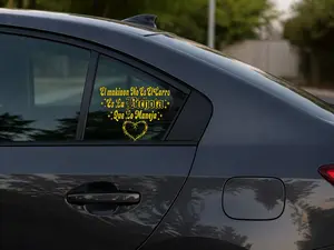 El Makinon No Es El Carro Es La Bichota Que lo Maneja Vinyl Car Stickers - High Quality