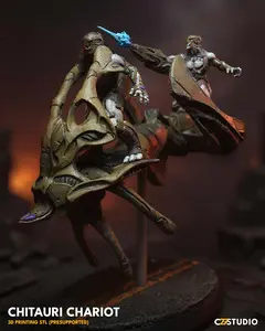 Chitauri Army - Chariot | 40mm Scale Miniature | Crisis Protocol Proxy | C27