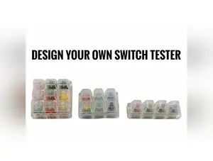 Custom Mechanical Switch Tester (4, 6, 9 or 16 switches + acrylic base)