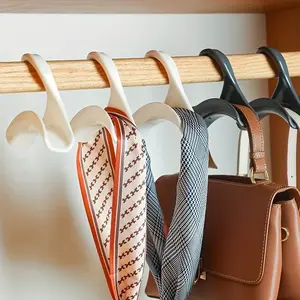 Bag Hanger, Purse Holder for Closet Backpack Hanger Hook for Organizer Storage Purses Tote Bag Backpacks Handbags(6 Pack)