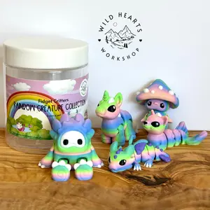 Rainbow Fantasy Collection - Fidget Critters