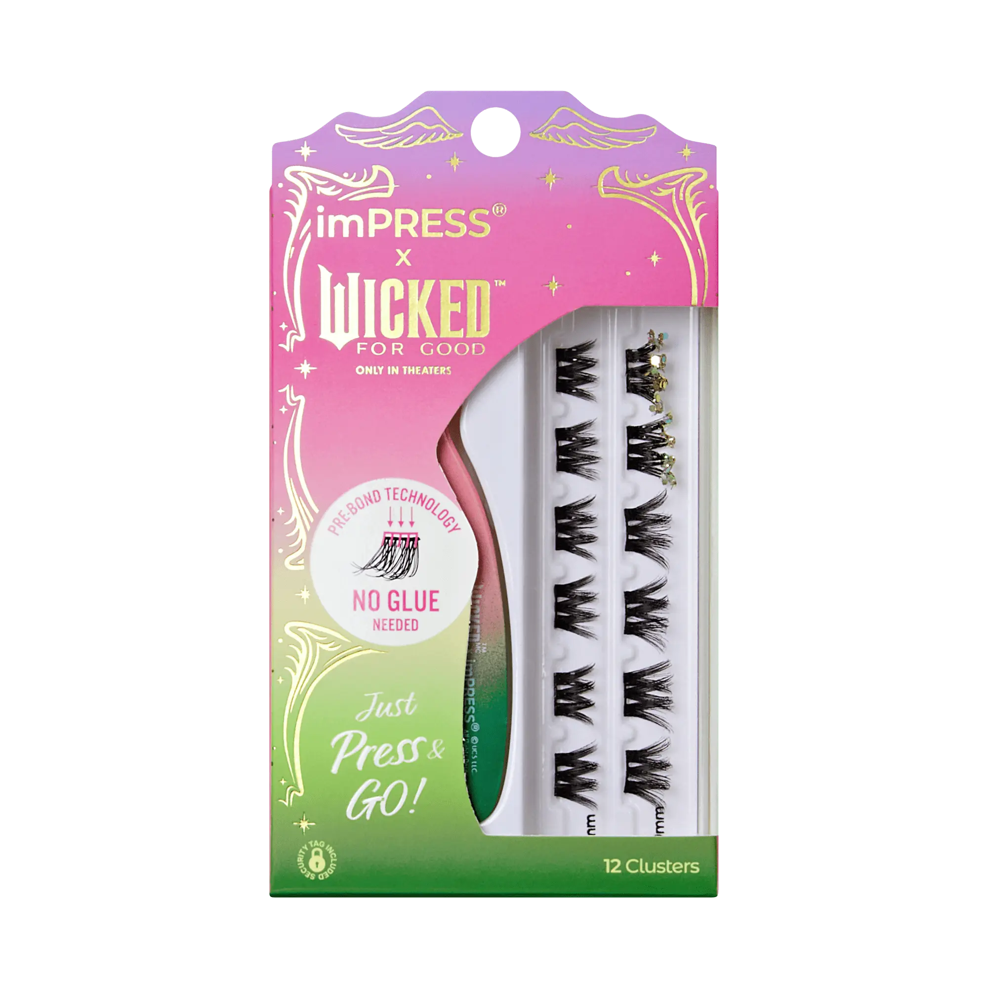 imPRESS X WICKED: FOR GOOD Falsies Self Adhesive Lash Clusters | Fly…Fly!
