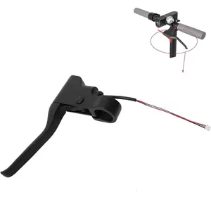 Scooter Brake Handle, Aluminum Alloy Handlebar Brakes Lever Assembly Kit Brake Handle Replacement Parts for Xiaomi Mijia M365 Electric Scooter