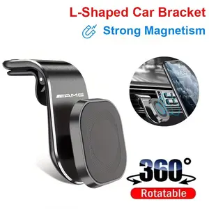 Magnetic Car Phone Holder Air Vent Mount, GPS Support Bracket for Mercedes Benz Amg Models, Auto Accessories, Easy Installation, Cell Phone Car Mount, Car Phone Stand