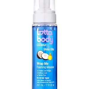 Lotta Body Mincurl Mousse - Creates Soft Wraps, Hair Mousse, 207 mL (7.7 oz) for All Hair Types - Haircare, Gel