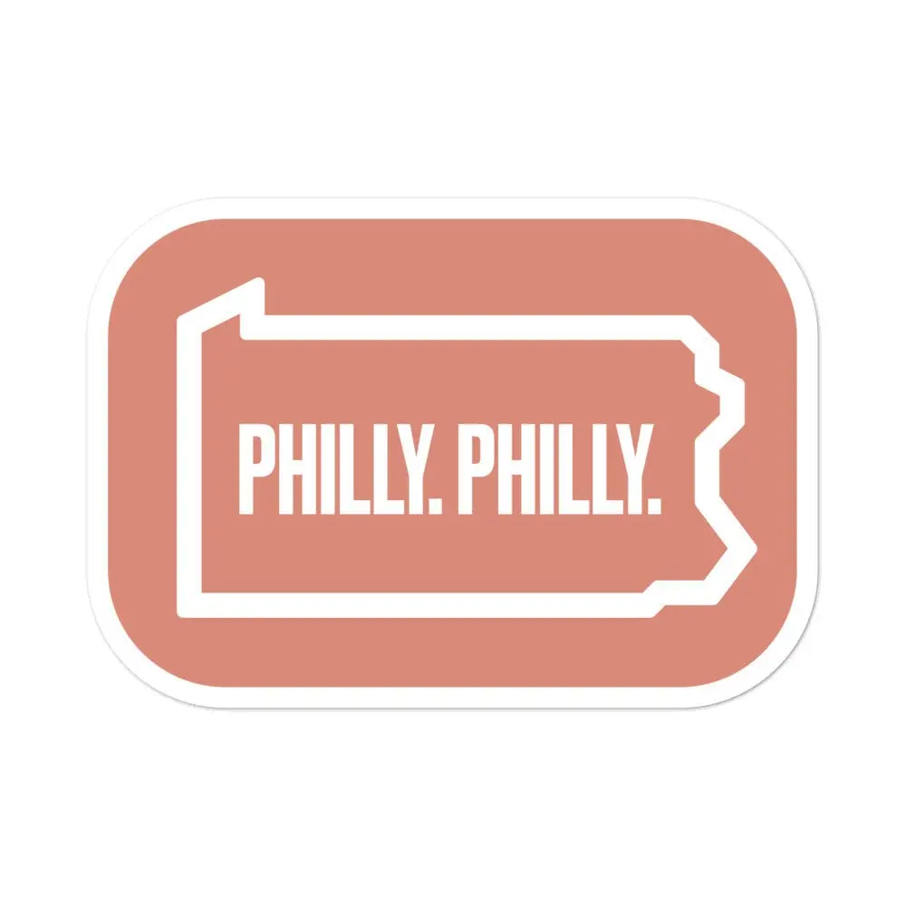 Philly Philly Sticker | Philadelphia, PA Stickers