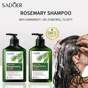 Rosemary Organic Volumizing Rosemary Organic Shampoo&Conditioner Set - 98% Rosemary Extract, +Multiple Amuino Acid Mild Oil Control Formulas, Repairing Dryness And Damage Hair, Anti dandruff and anti shedding, Oil Control Smooth for 48 Hours