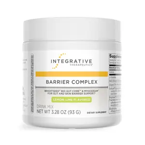 Integrative Therapeutics Barrier Complex - Supports Skin Barrier Function & Gut Health* - Contains L-glutamine & Soothing Traditional Herbal Blend - Great- Tasting Drink Mix with Lemon-Lime Flavor