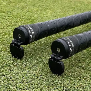 HD Products Putter Stand Round - Durable Nylon & Steel Golf Club Holder for Clean Comfort & Smoother Play