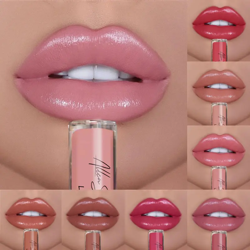 ALLEN SHAW Lip Lust Creme Lipgloss - Long-Lasting Lipstick for Makeup Glossy Hydrating Cosmetic Smooth Lip Care shiny